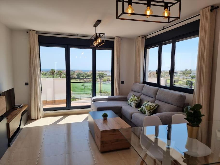 Toyo Alcazaba Suites Gran Terraza Y Vistas, 2Hab, Piscina Y Garaje Retamar  Kültér fotó