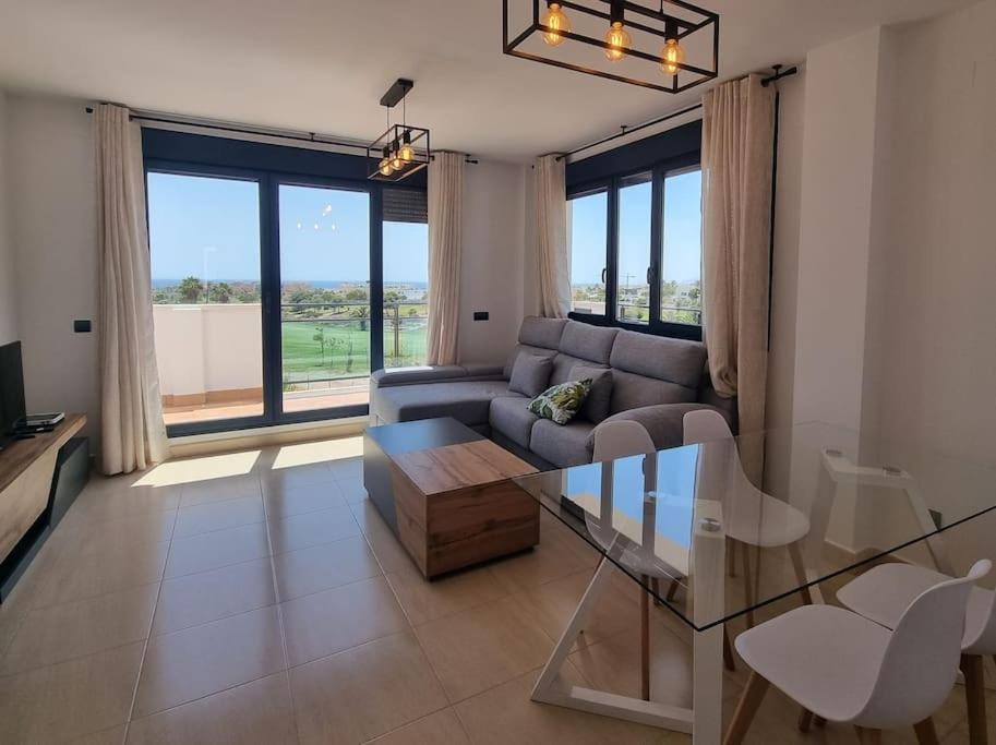 Toyo Alcazaba Suites Gran Terraza Y Vistas, 2Hab, Piscina Y Garaje Retamar  Kültér fotó