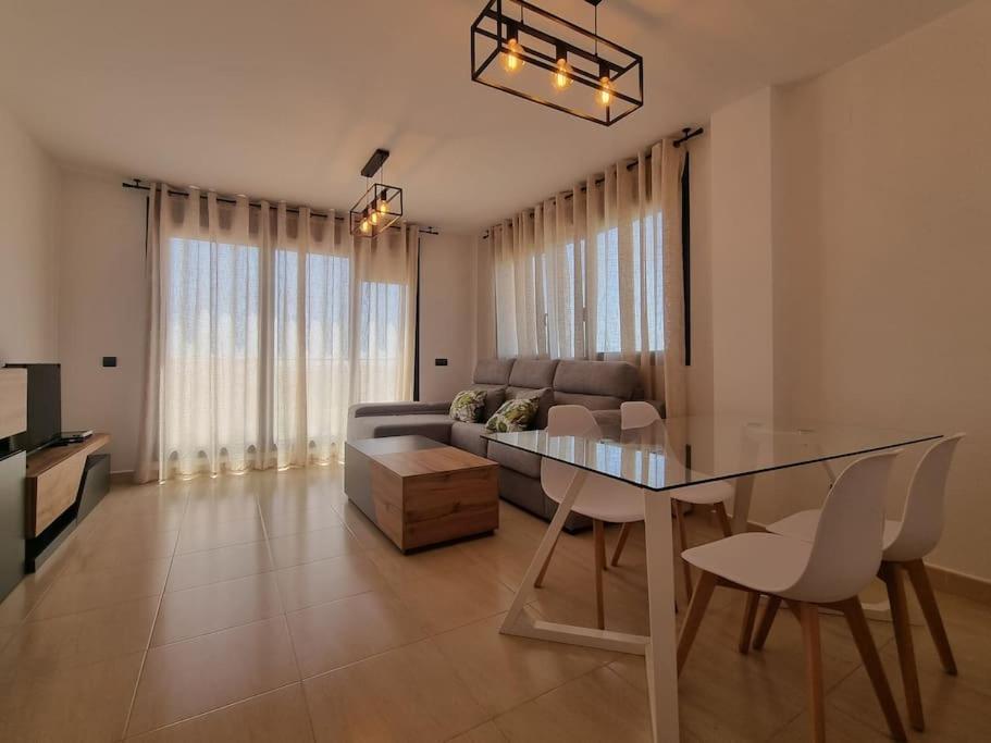 Toyo Alcazaba Suites Gran Terraza Y Vistas, 2Hab, Piscina Y Garaje Retamar  Kültér fotó