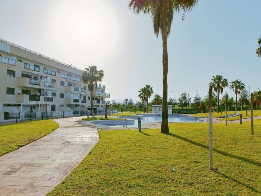 Toyo Alcazaba Suites Gran Terraza Y Vistas, 2Hab, Piscina Y Garaje Retamar  Kültér fotó